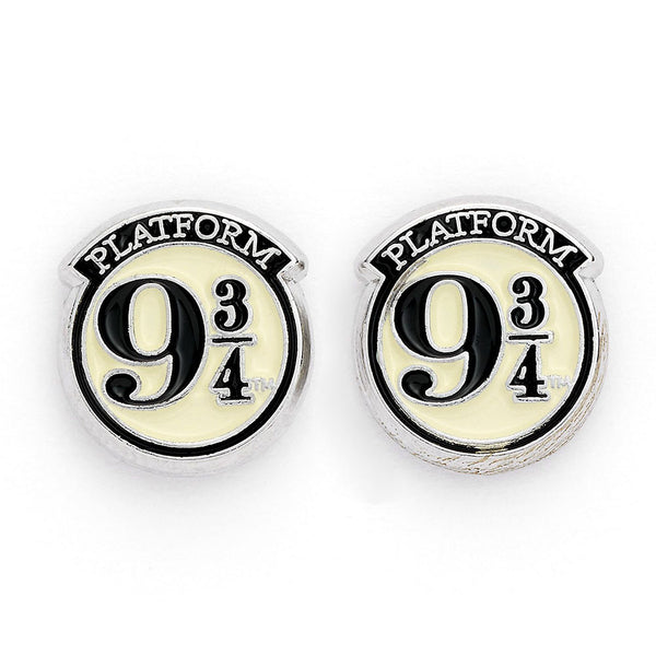 Harry Potter Silver Plated Earring Set CL LKT Sport Silver plated stud earrings set with highly detailed design Features the popular symbols, The Deathly Hallows, Platform 9 & 3 Quarters, Hedwig Owl and The Hogwarts acceptance letter on earring studs Offi