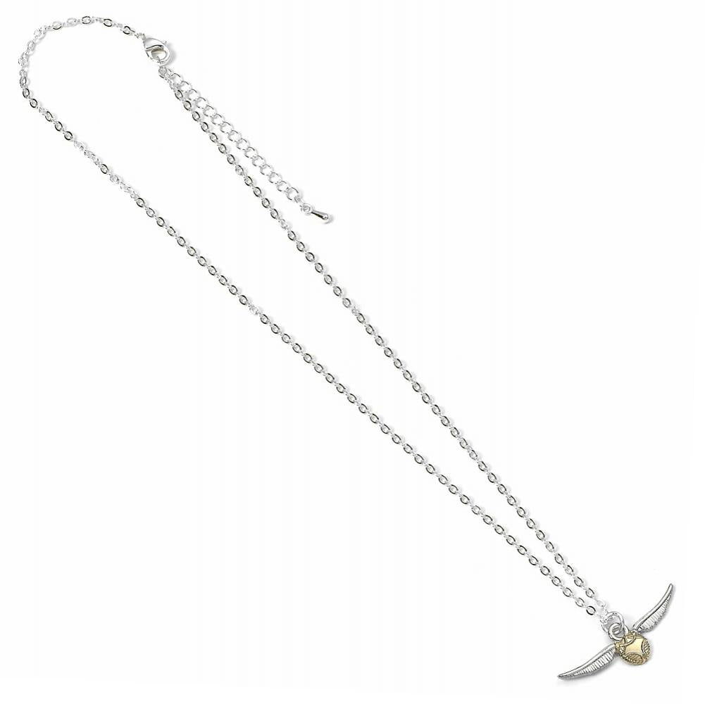 Harry Potter Silver Plated Golden Snitch Necklace LKT Sport Entertainment>Movies>Harry Potter Necklaces