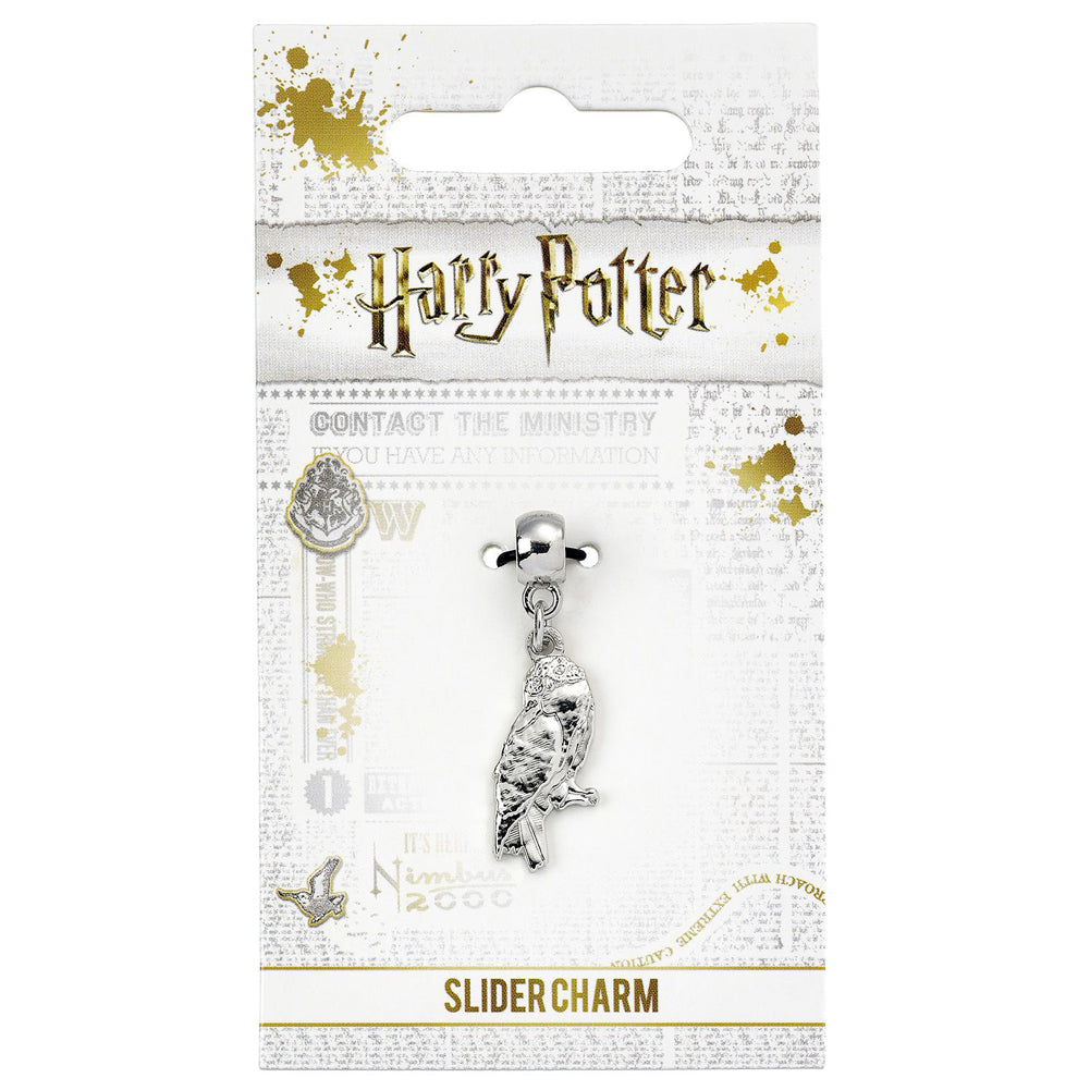 Harry Potter Silver Plated Hedwig Owl Charm LKT Sport Entertainment>Movies>Harry Potter Charms & Pendants