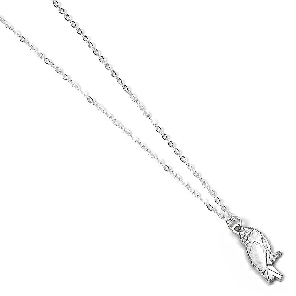 Harry Potter Silver Plated Hedwig Owl Necklace LKT Sport Entertainment>Movies>Harry Potter Necklaces