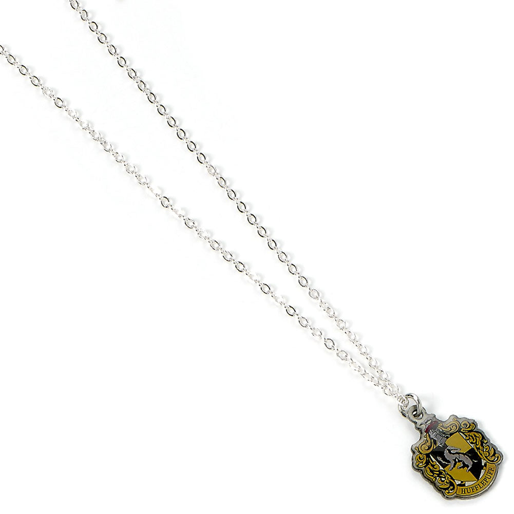 Harry Potter Silver Plated Hufflepuff Necklace LKT Sport Entertainment>Movies>Harry Potter Necklaces