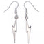 Harry Potter Silver Plated Lightning Bolt Hook Earrings LKT Sport Silver plated hook earrings with highly detailed design The notorious shape of Harry's scar on earring hooks Official licensed product Approx 28mm x 5mm On a backing card Earrings