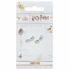Harry Potter Silver Plated Luna Spectrespecs Stud Earrings LKT Sport Entertainment>Movies>Harry Potter Earrings