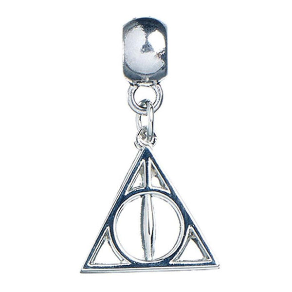 Harry Potter Silver Plated Slider Charm Set LKT Sport Silver plated slider charm set with highly detailed design Features 4 popular charms, Love Potion, The Deathly Hallows, 9 & 3 Quarters and the Golden Snitch Universal sized charm compatible with most c
