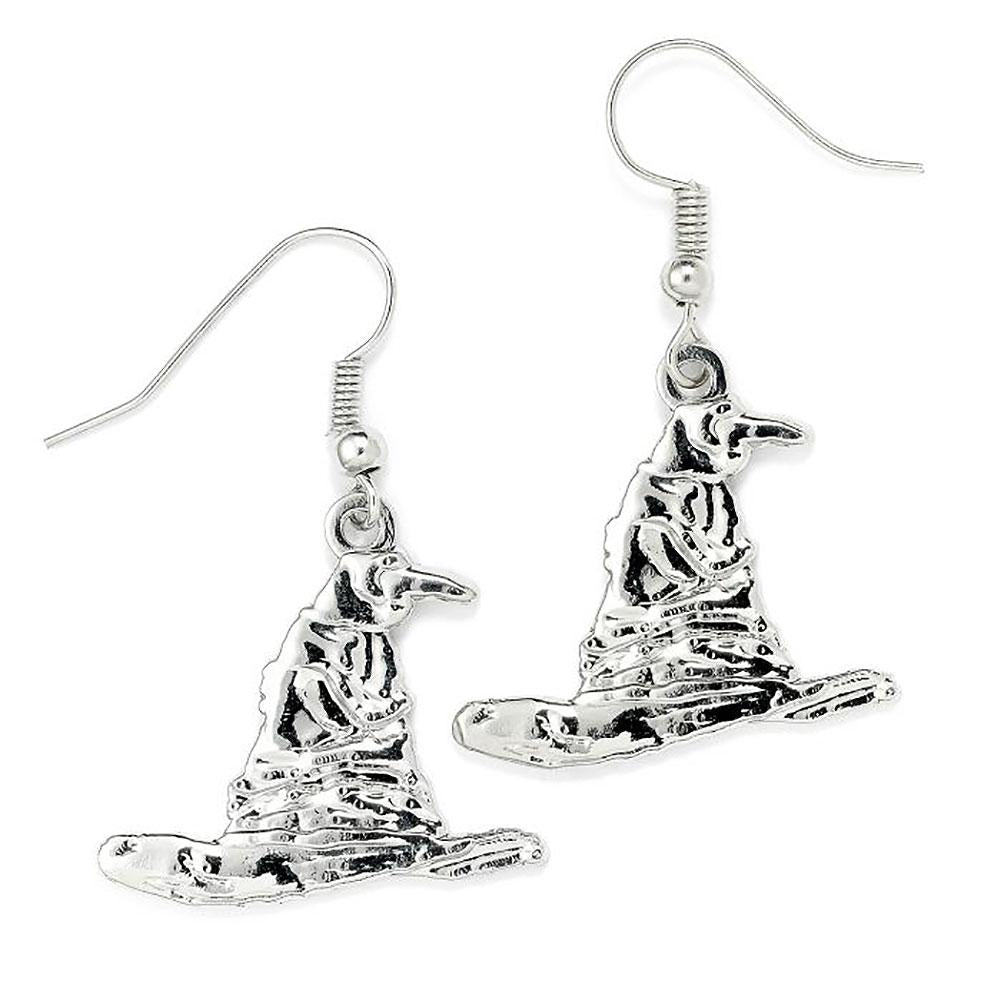 Harry Potter Silver Plated Sorting Hat Hook Earrings LKT Sport Entertainment>Movies>Harry Potter Earrings