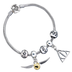 Harry Potter Silver Plated Spellbeads Bracelet LKT Sport Entertainment>Movies>Harry Potter Bracelets