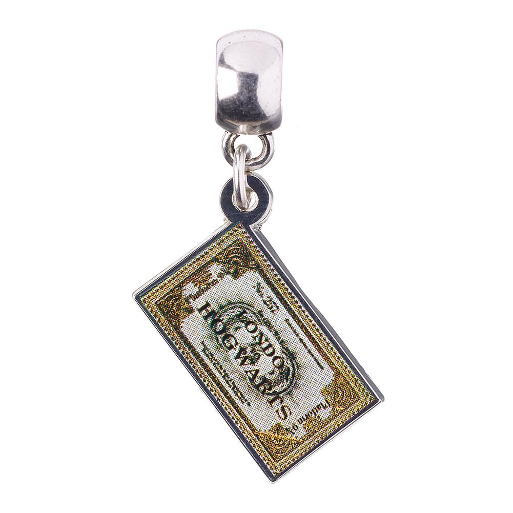 Harry Potter Silver Plated Ticket Charm LKT Sport Silver plated slider charm with highly detailed design The Hogwarts Express ticket on a charm bail Universal sized charm compatible with most charm bracelets Official licensed product Approx 18mm x 10mm On
