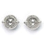 Harry Potter Silver Plated Time Turner Stud Earrings LKT Sport Silver tone stud earrings with highly detailed designThe Time Turner worn by Hermione Granger on earring studsOfficial licensed productApprox 8mm x 8mm Earrings