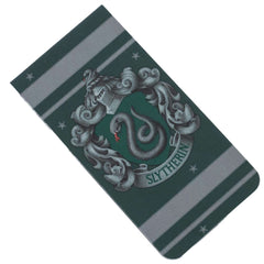 Harry Potter Slytherin Magnetic Bookmark LKT Sport Harry Potter design magnetic bookmarkFeatures the colourful crest of Slytherin on both sides of the magnetOfficial licensed productApprox 9cm x 4.5cm Bookmarks