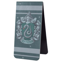 Harry Potter Slytherin Magnetic Bookmark LKT Sport Harry Potter design magnetic bookmarkFeatures the colourful crest of Slytherin on both sides of the magnetOfficial licensed productApprox 9cm x 4.5cm Bookmarks