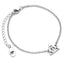 Harry Potter Sterling Silver Deathly Hallows Charm Bracelet LKT Sport Sterling silver bracelet with a Deathly Hallows charmLink chain bracelet with extender chainOfficial licensed productBracelet approx 16cm with a 5cm extender Bracelets