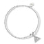 Harry Potter Sterling Silver Deathly Hallows Crystal Bracelet LKT Sport Sterling silver ball bead bracelet with the famous Platform 9 & 3 quarters sign charm The charm is embellished with crystals Official licensed product Stretch fit bracelet approx. 18c