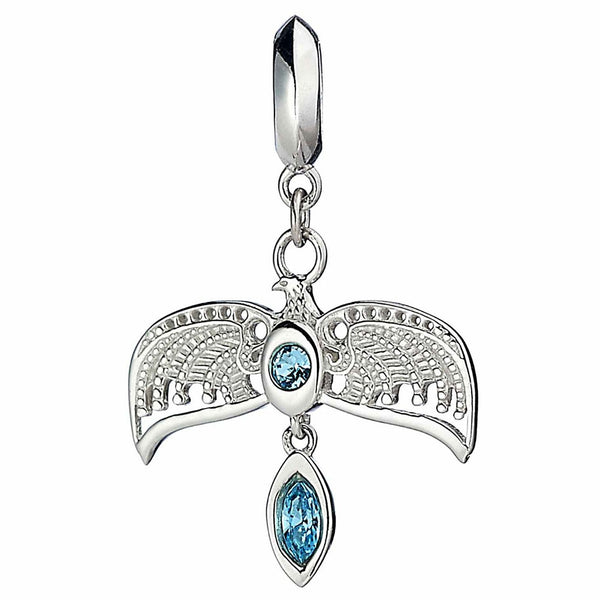 Harry Potter Sterling Silver Diadem Crystal Charm LKT Sport Sterling silver slider charm with highly detailed designDiadem charm embellished with blue crystalsUniversal sized charm compatible with most charm braceletsOfficial licensed productApprox 20mm x