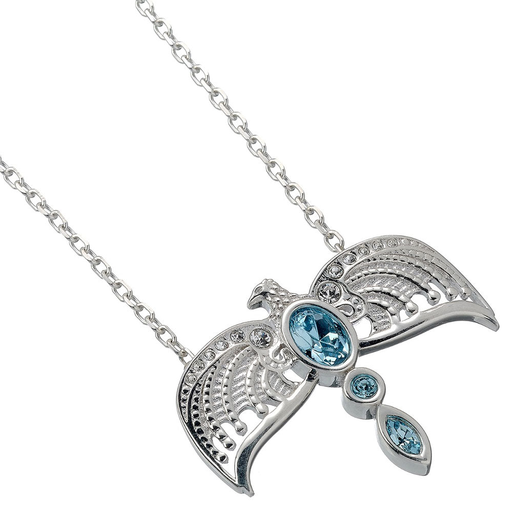 Harry Potter Sterling Silver Diadem Crystal Necklace LKT Sport Entertainment>Movies>Harry Potter Necklaces