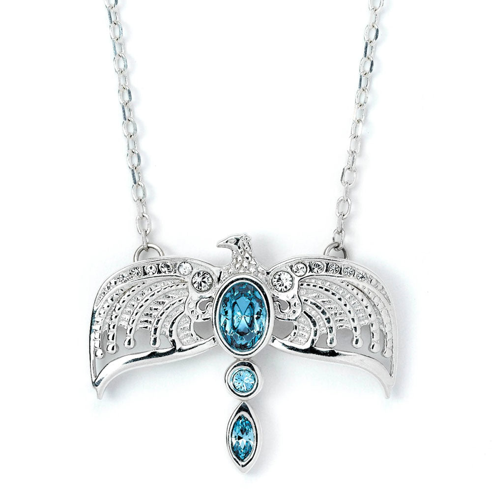 Harry Potter Sterling Silver Diadem Crystal Necklace LKT Sport Entertainment>Movies>Harry Potter Necklaces