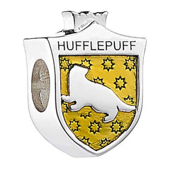 Harry Potter Sterling Silver Hufflepuff Spacer Bead LKT Sport Entertainment>Movies>Harry Potter Charms & Pendants