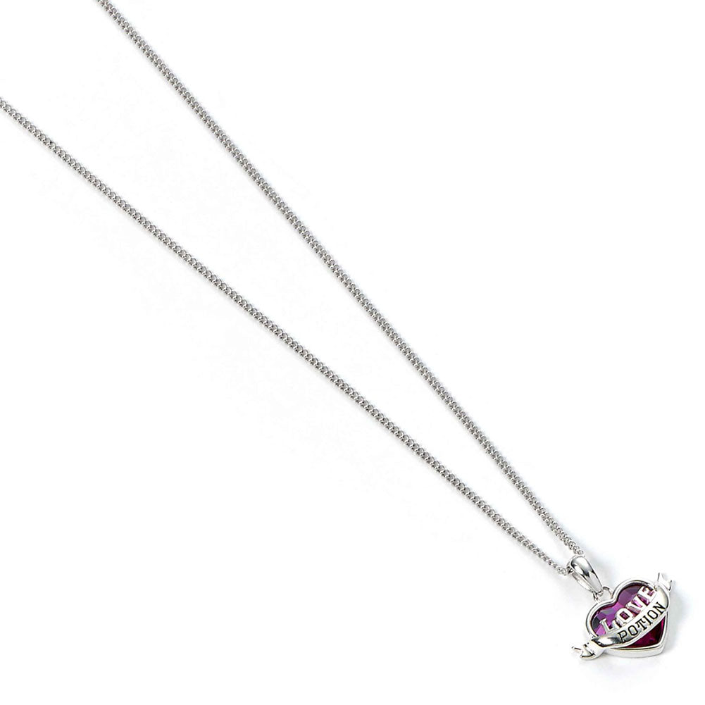 Harry Potter Sterling Silver Love Potion Crystal Necklace LKT Sport Entertainment>Movies>Harry Potter Necklaces