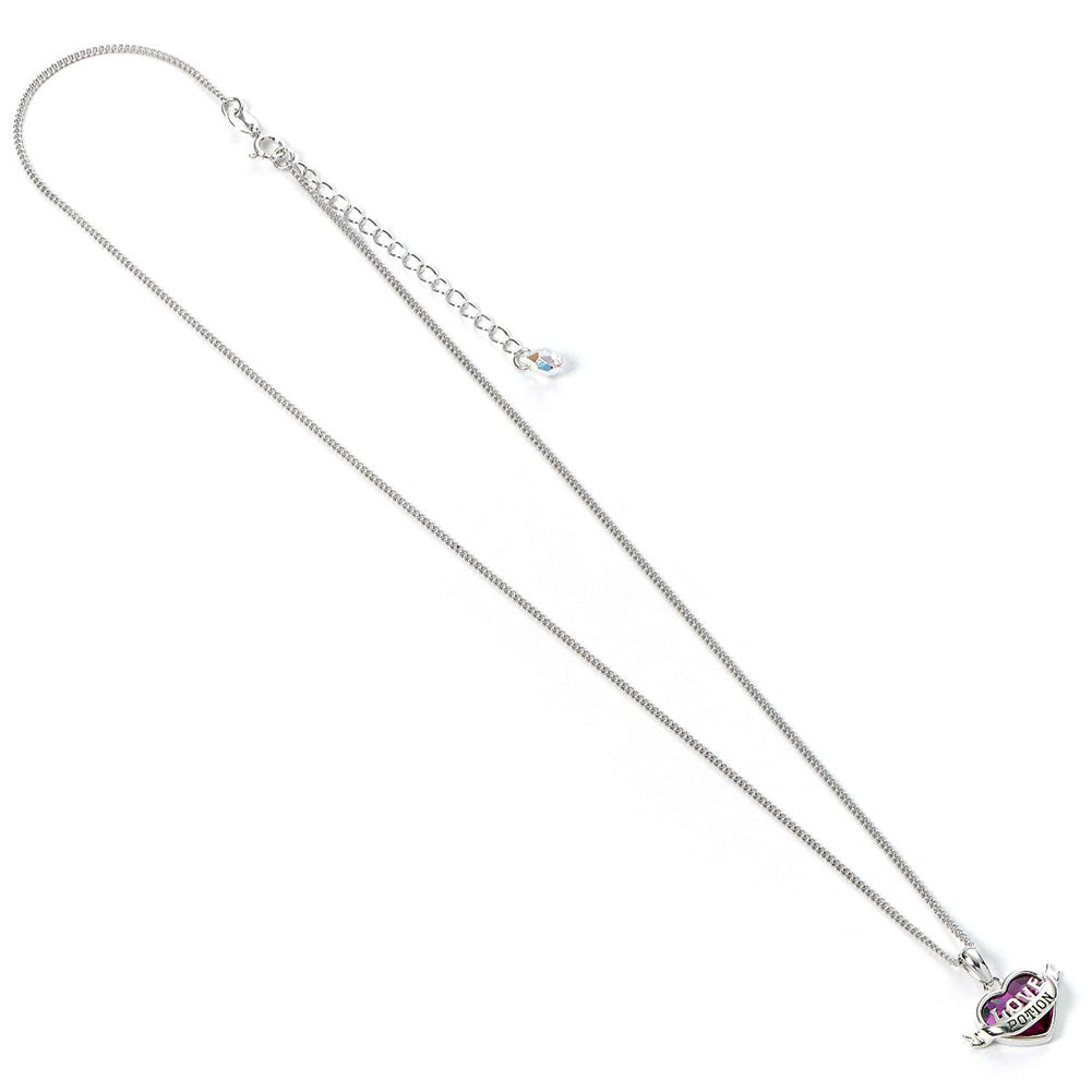 Harry Potter Sterling Silver Love Potion Crystal Necklace LKT Sport Entertainment>Movies>Harry Potter Necklaces