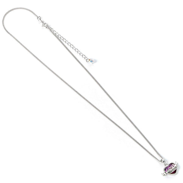 Harry Potter Sterling Silver Love Potion Crystal Necklace LKT Sport The iconic Love Potion charm on a sterling silver necklaceThe charm is embellished with crystalsOfficial licensed productNecklace approx 46cm (18in)Pendant approx 16mm x 11mm Necklaces