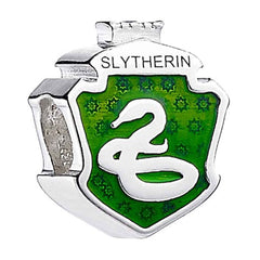 Harry Potter Sterling Silver Slytherin Spacer Bead LKT Sport Entertainment>Movies>Harry Potter Charms & Pendants