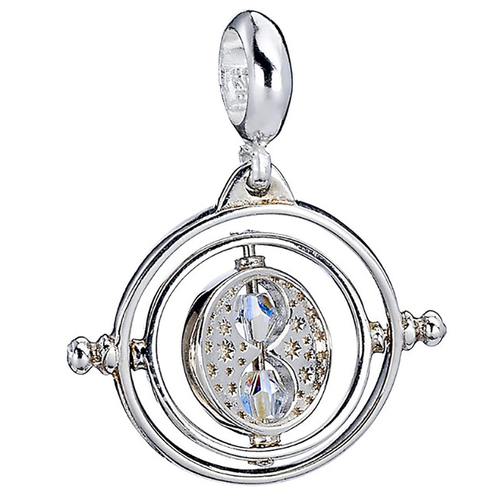 Harry Potter Sterling Silver Time Turner Crystal Charm LKT Sport Entertainment>Movies>Harry Potter Charms & Pendants
