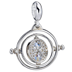 Harry Potter Sterling Silver Time Turner Crystal Charm LKT Sport Entertainment>Movies>Harry Potter Charms & Pendants