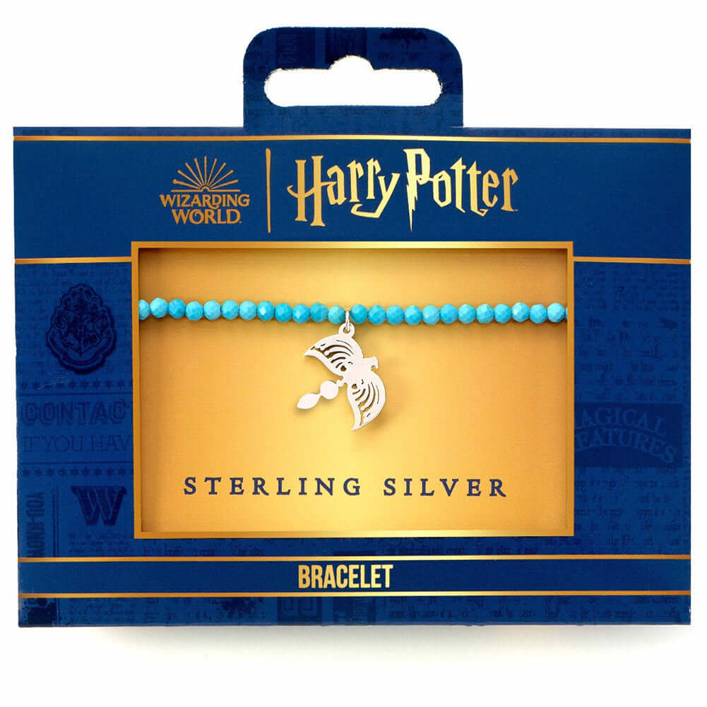 Harry Potter Steinarmband mit Diadem-Anhänger aus Sterlingsilber Zweitbild