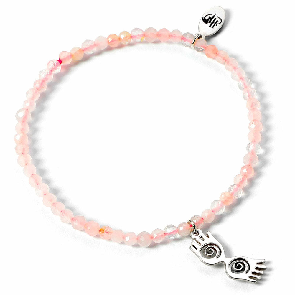 Harry Potter Stone Bracelet With Sterling Silver Luna Spectrespecs Charm LKT Sport Entertainment>Movies>Harry Potter