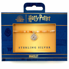 Harry Potter Stone Bracelet With Sterling Silver Time Turner Charm LKT Sport Entertainment>Movies>Harry Potter