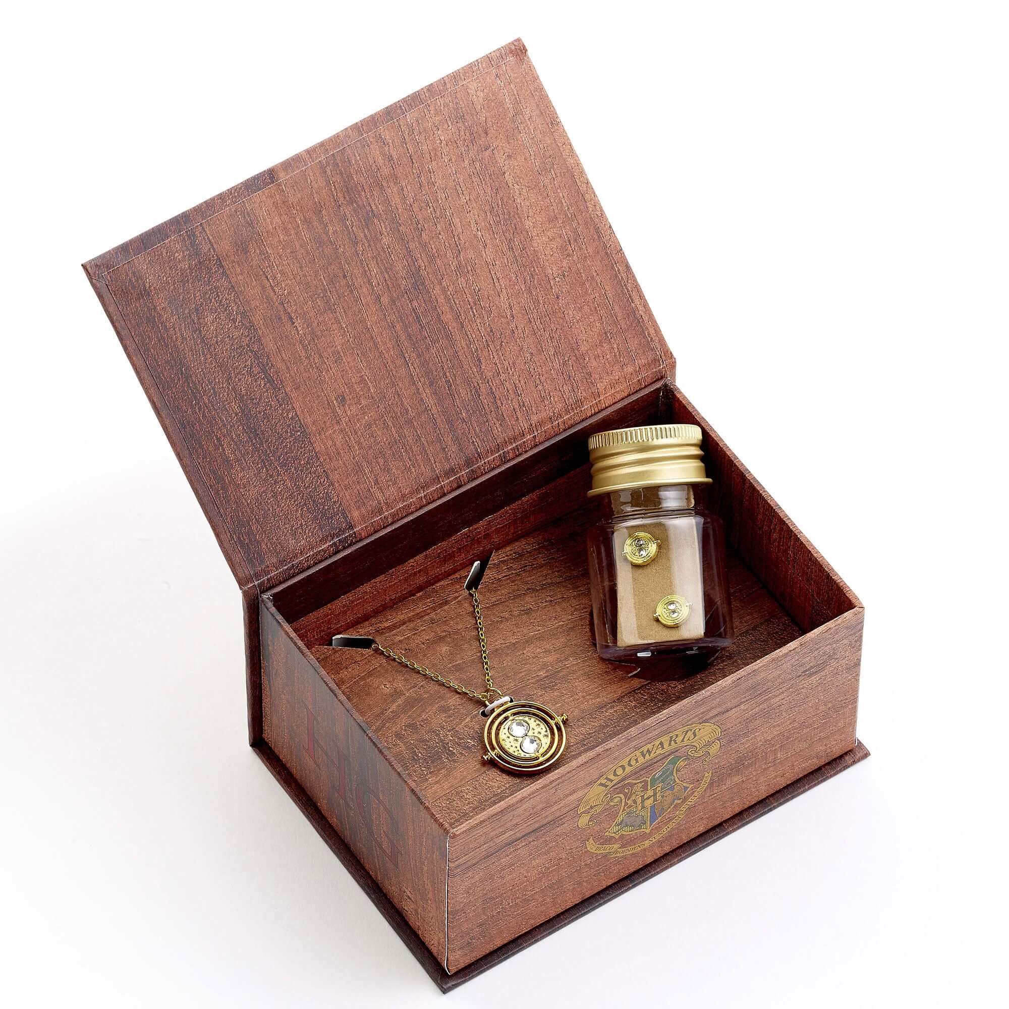 Harry Potter Time Turner Necklace & Earrings Gift Box LKT Sport Entertainment>Movies>Harry Potter Jewelry Sets