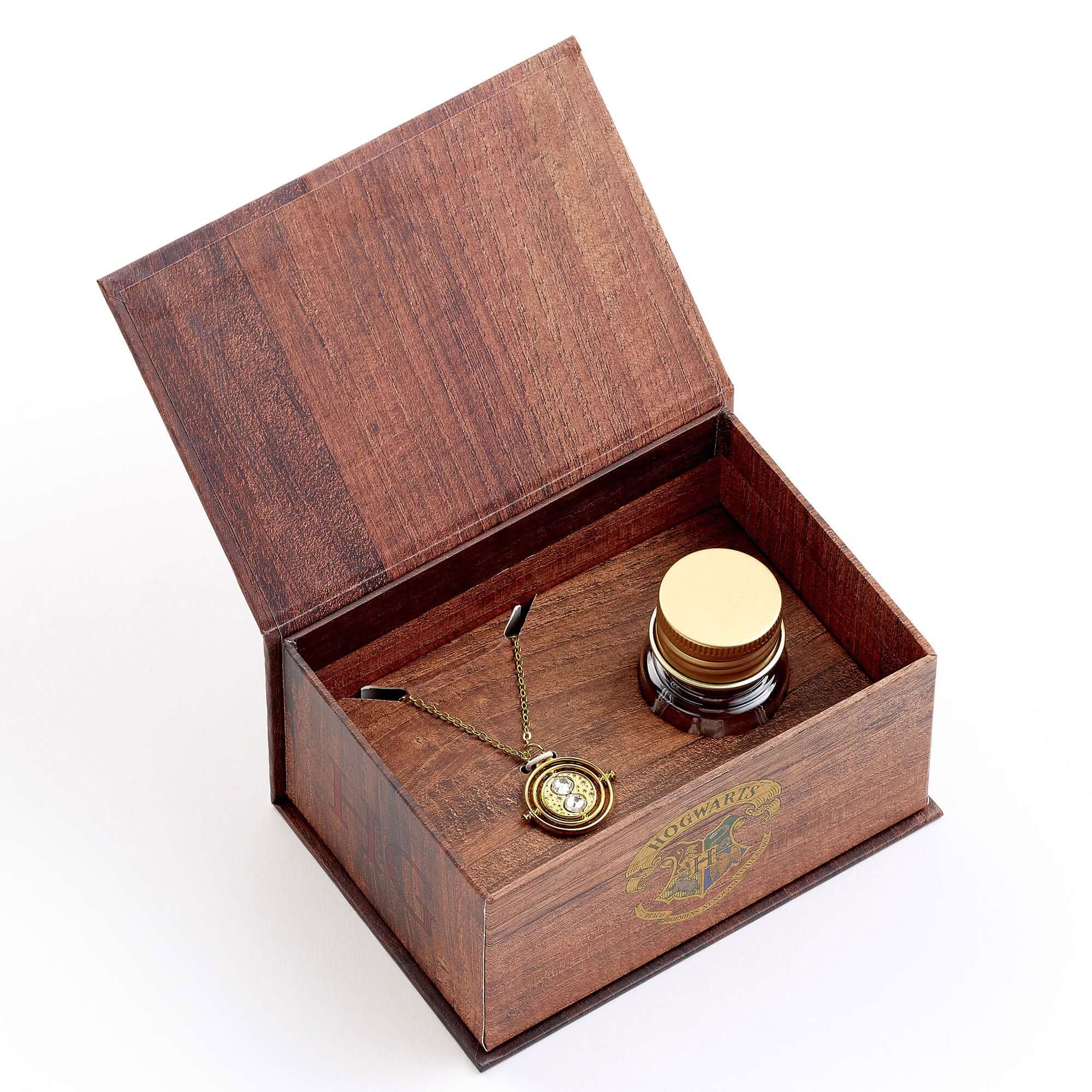 Harry Potter Time Turner Necklace & Earrings Gift Box LKT Sport Entertainment>Movies>Harry Potter Jewelry Sets