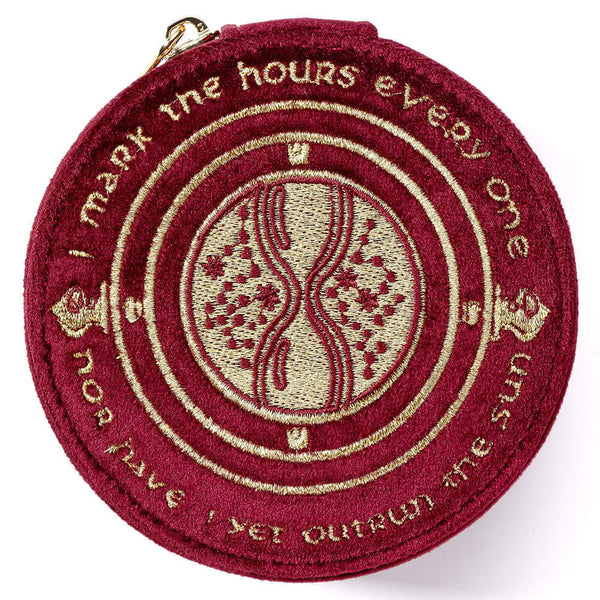 Harry Potter Time Turner Velvet Jewellery Box LKT Sport Store your most treasured trinkets in true magical style with this velvet jewellery boxFeaturing a beautifully embroidered Time TurnerThis luxury box has dedicated compartments for rings, necklaces,