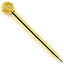 Harry Potter Topper Pen Time Turner LKT Sport Golden sleek ballpoint twist penFeaturing a solid Time Turner motif on the topWrites in black inkOfficial licensed productApprox 13cm Ballpoint Pens