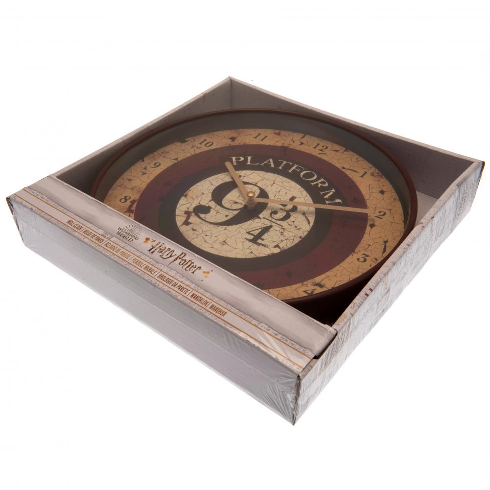 Harry Potter Wall Clock 9 & 3 Quarters LKT Sport Entertainment>Movies>Harry Potter Wall Clocks
