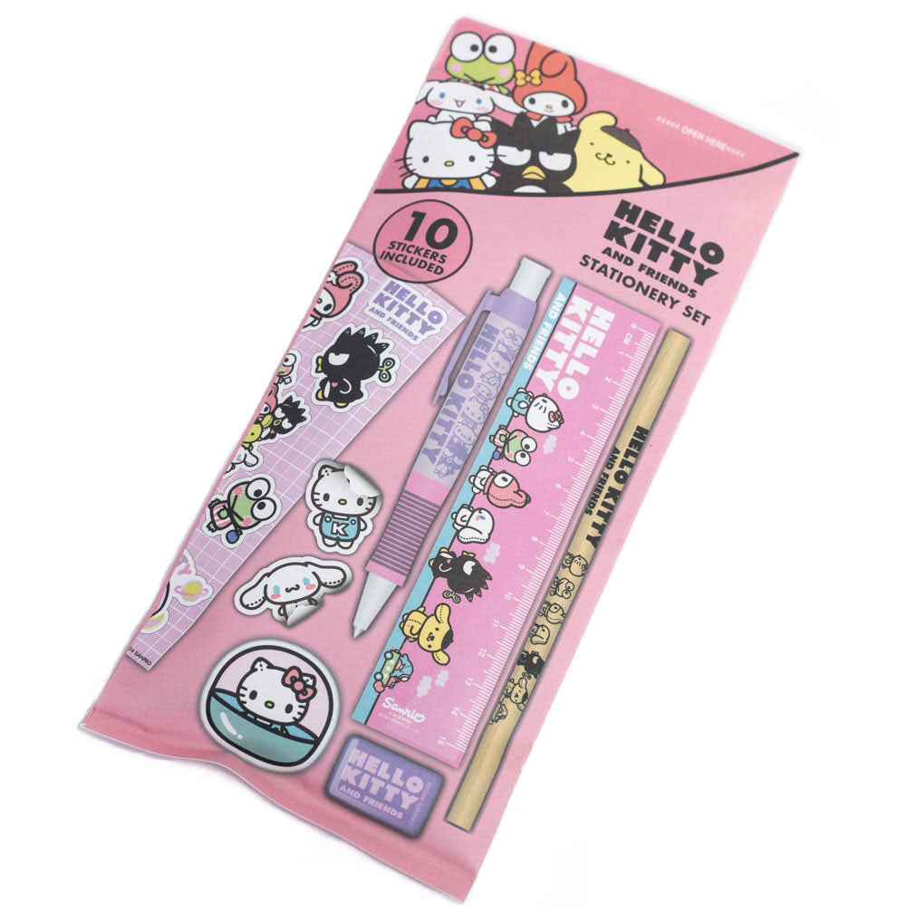 Hello Kitty 6pc Stationery Set LKT Sport Entertainment>TV Series>Hello Kitty Stationery