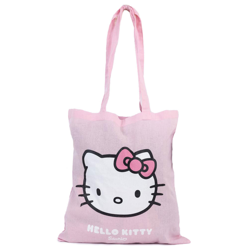 Hello Kitty Canvas Tote Bag LKT Sport Entertainment>TV Series>Hello Kitty Tote Bags