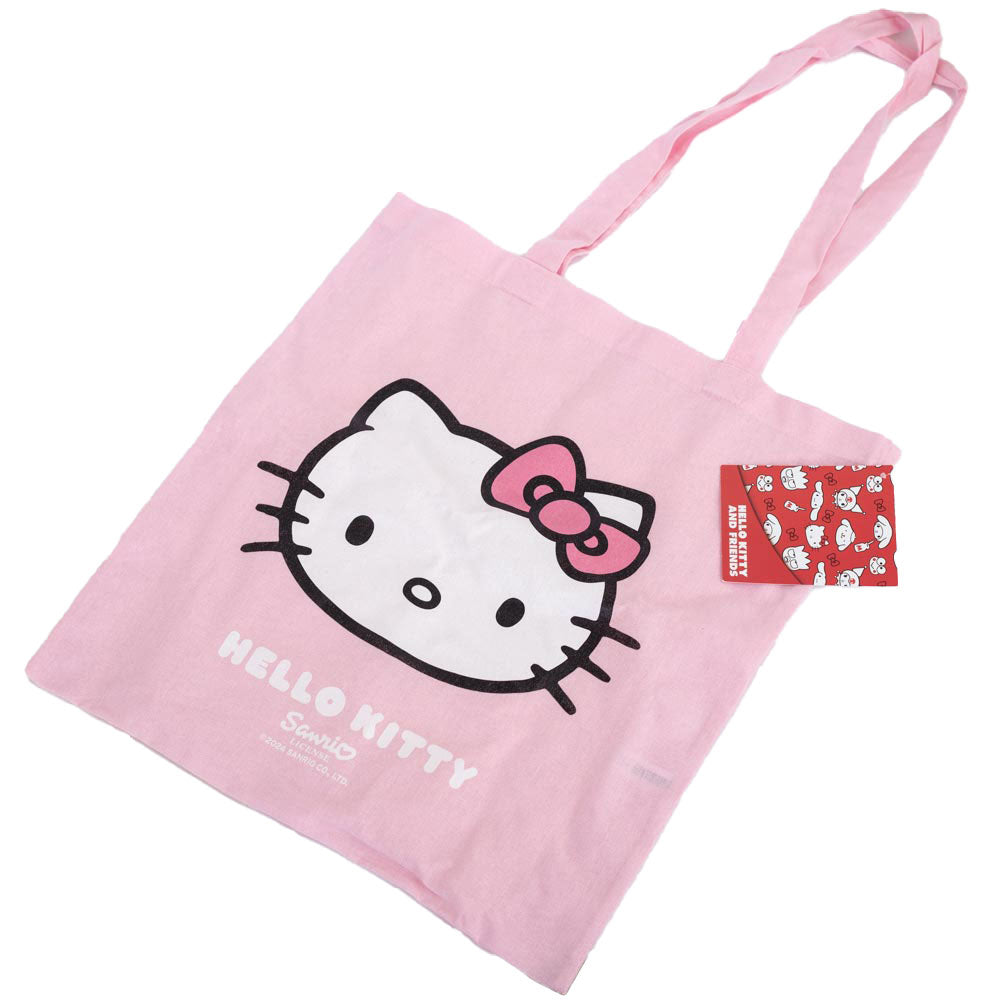 Hello Kitty Canvas Tote Bag LKT Sport Entertainment>TV Series>Hello Kitty Tote Bags