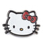 Hello Kitty Pin Badge LKT Sport Bright, colourful and highly detailed enamel pin badgeFeatures Hello Kitty on a rubber push fixingOfficial licensed productApprox 30mm x 25mm Brooches & Lapel Pins