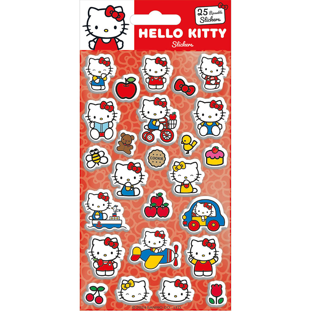 Hello Kitty Puffy Sticker Set LKT Sport Entertainment>TV Series>Hello Kitty Puffy Decorative Stickers