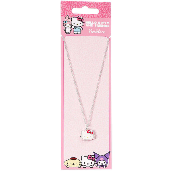 Hello Kitty Silver Plated Necklace LKT Sport A Hello Kitty charm on a silver plated necklaceLink chain necklace with a 5cm (2in) extender chainOfficial licensed productNecklace approx 40cm (16in)Pendant approx 18mm x 15mm Necklaces