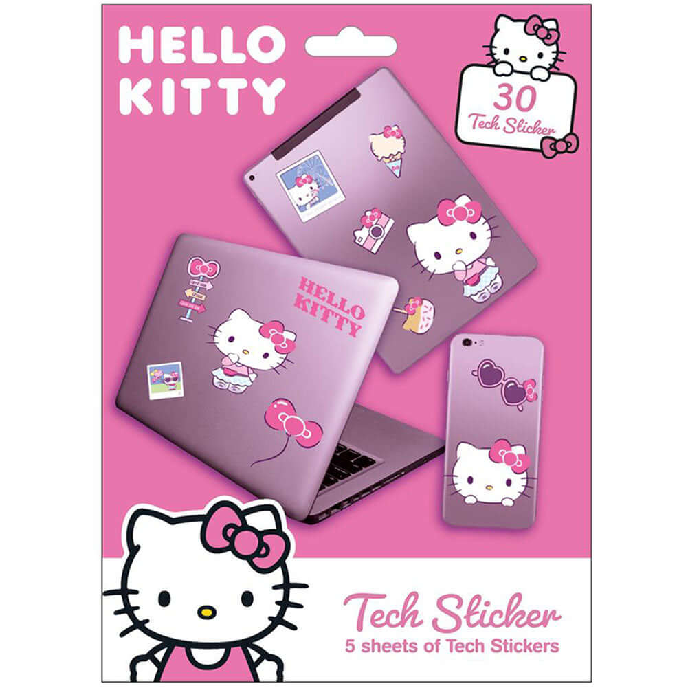Hello Kitty Tech Stickers LKT Sport Entertainment>TV Series>Hello Kitty Electronics Stickers & Decals