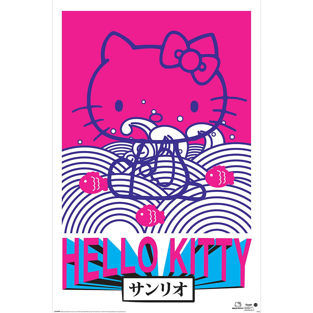 Hello Kitty Tokyo Rebel Poster 208 LKT Sport Entertainment>TV Series>Hello Kitty Posters