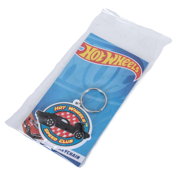 Hot Wheels Speed Club PVC Keyring LKT Sport Soft, durable 5mm thick PVC Keyring with chain and split ringBright, colourful and highly detailedIdeal for attaching to keys, bags, belts and other itemsWipe cleanOfficial licensed productApprox 55mm x 45mm Key