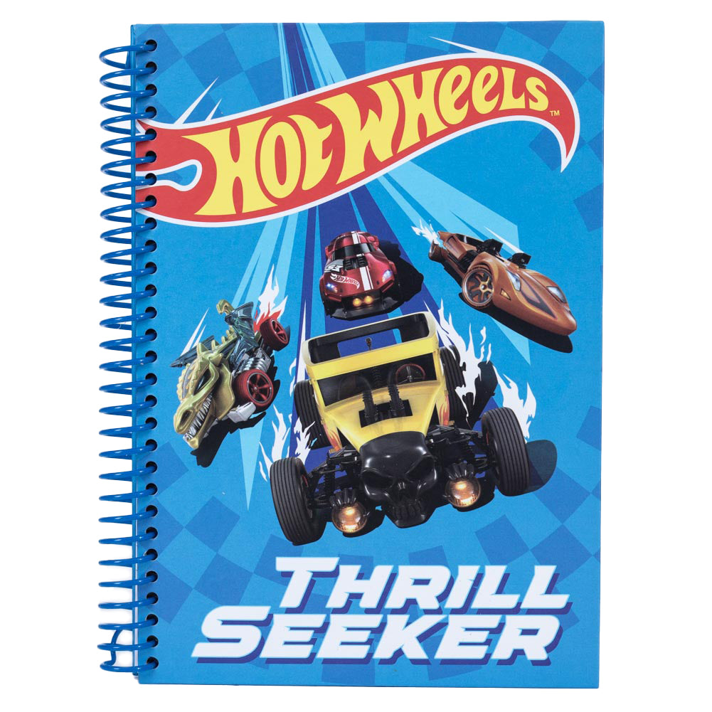 Hot Wheels Thrill Seeker Notebook LKT Sport Entertainment>Brands>Trends>Hot Wheels Notebooks & Notepads