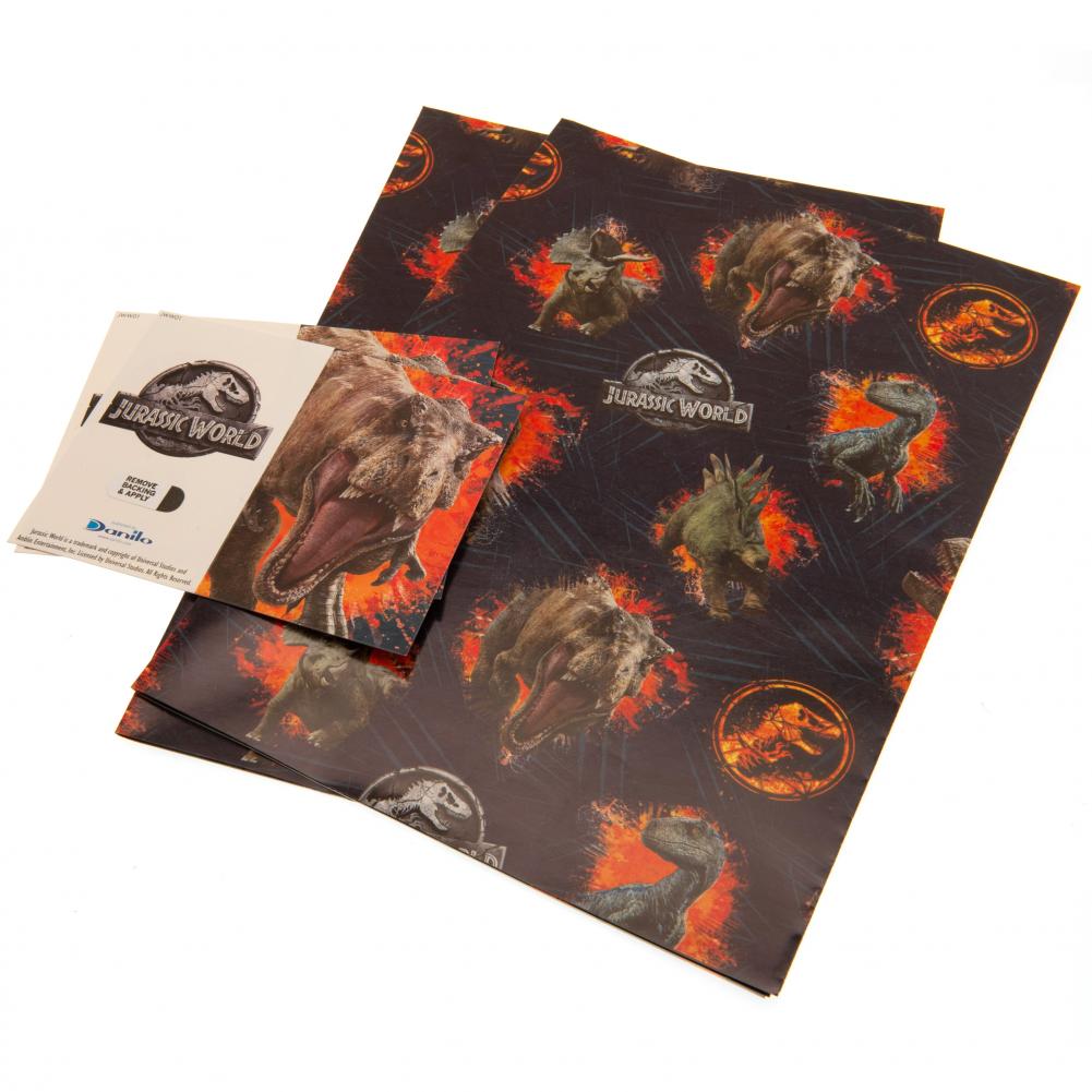 Jurassic World Gift Wrap LKT Sport Entertainment>Movies>Jurassic World Wrapping Paper