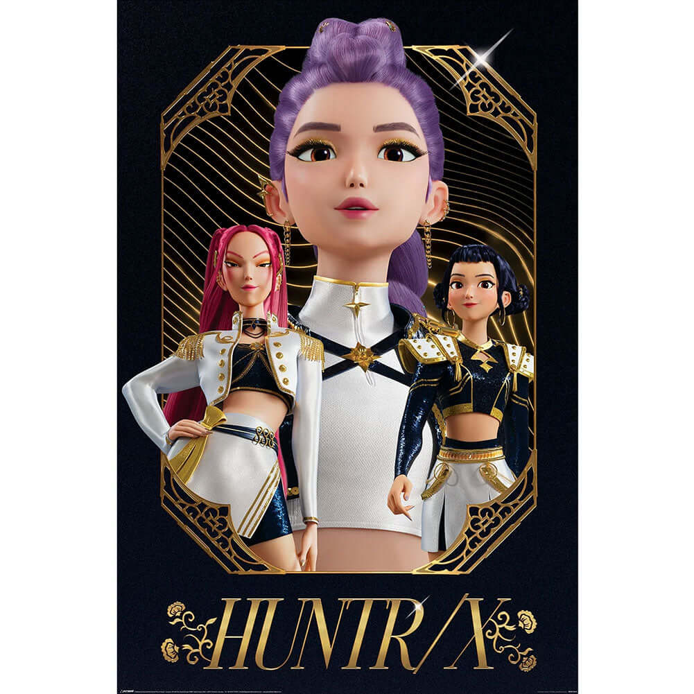 K-POP Demon Hunters Golden Poster 72 LKT Sport Entertainment>Movies>K-POP Demon Hunters Posters
