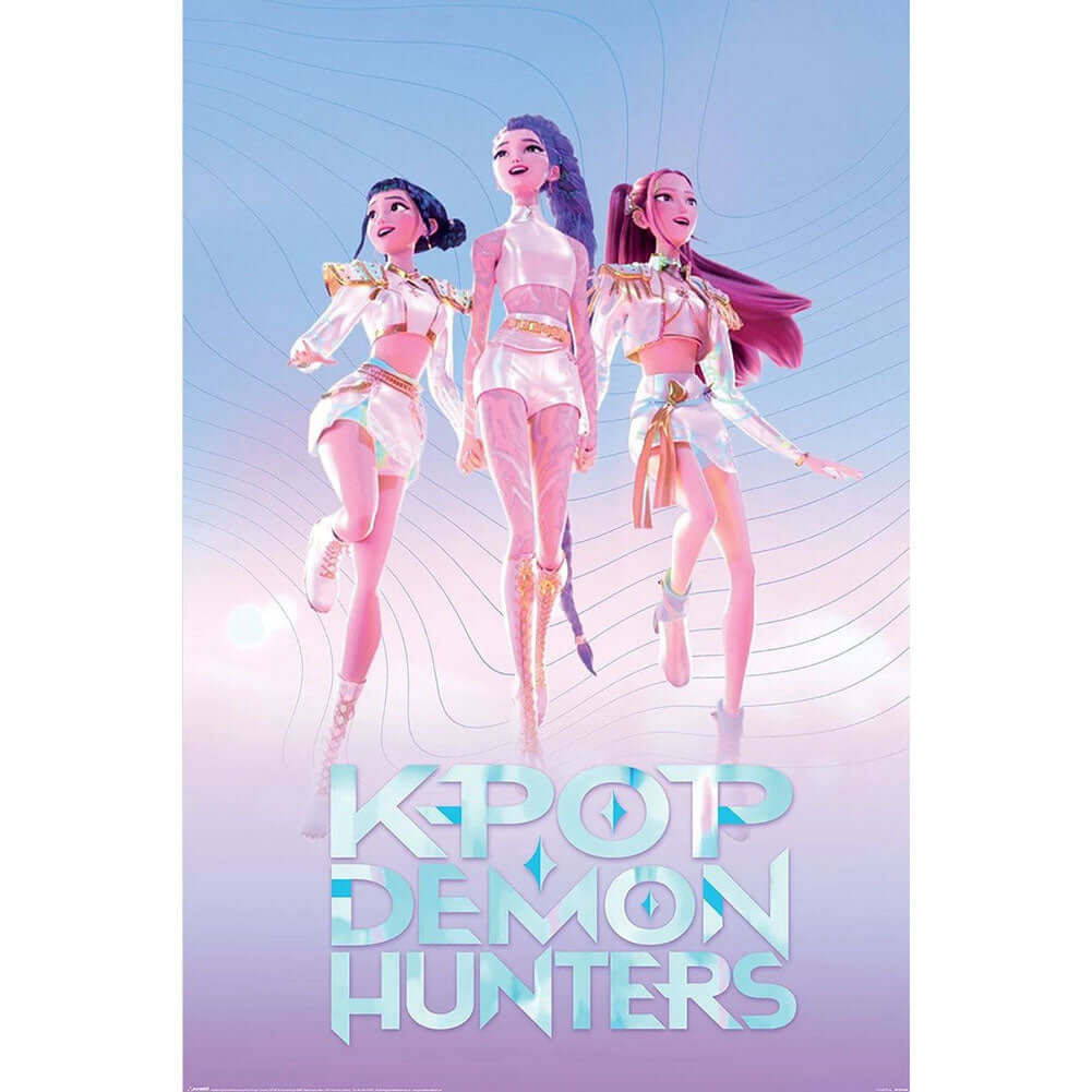 K-POP Demon Hunters Huntrix Poster 53 LKT Sport Entertainment>Movies>K-POP Demon Hunters Posters