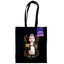 K-Pop Demon Hunters Rumi Canvas Tote Bag LKT Sport Black tote bag featuring an image of RumiMade from 100% Cotton canvas materialOfficial licensed productApprox 40cm x 37cm Tote Bags