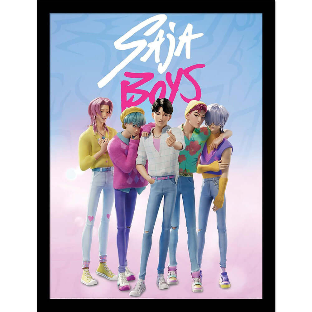 K-Pop Demon Hunters Saja Boys Picture 16 x 12 LKT Sport Entertainment>Movies>K-POP Demon Hunters Posters