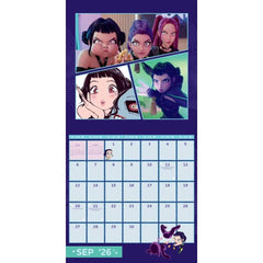 K-Pop Demon Hunters Square Calendar 2026 LKT Sport Entertainment>Movies>K-POP Demon Hunters Wall Calendars